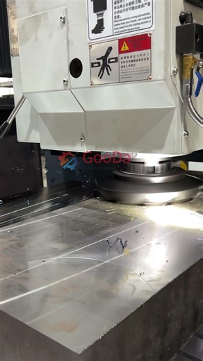 Stable Double Column Structure for Finished Surface Effect #cncmachine #moldmaking #steelprocessing