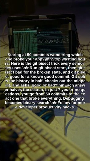 Find Any Bug in Seconds — Git Bisect