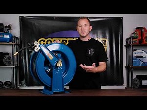 RapidAir Hose Reel Overview: 50' 75' And 100' Ft. Pneumatic Hose Reel Overview