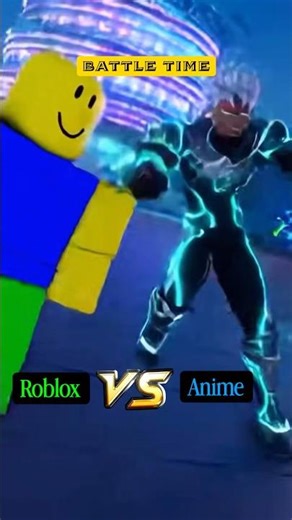 Roblox VS anime 🥊| Battle 2 #anime #roblox #animefight #robloxvsanime #fyp