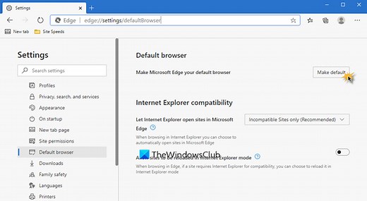 How to set Default Browser in Windows 10 - Chrome, Edge, Firefox
