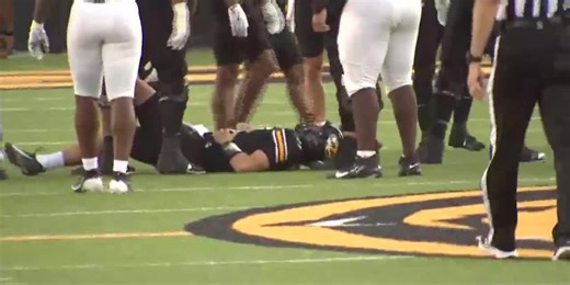 Mizzou quarterback Sam Horn injured against Central Arkansas