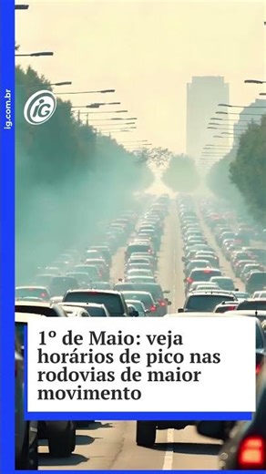 1º de Maio: veja horários de pico nas rodovias de maior movimento