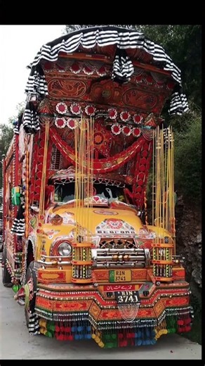 Pakistani truck culture ❤️ #viral #modificition #truck #trucking