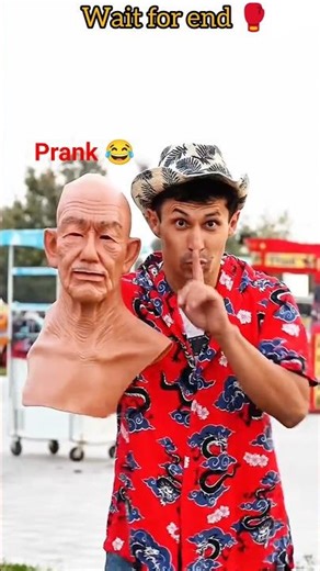 Boxers eyes on the forehead! If you don't see this performance with a stick,miss it! #shorts #prank