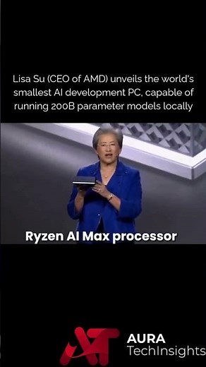 👉 “This Tiny AMD PC Can Run 200B AI Models 😳” #shorts #artificialintelligence #viralreels #amd