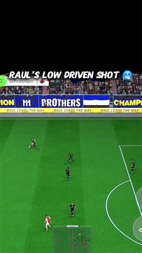 Raul's deadly shot!! 🔥😬 @Total Football Europe #fcmobile #eafcmobile #fifamobile #FC26 #totalfootball
