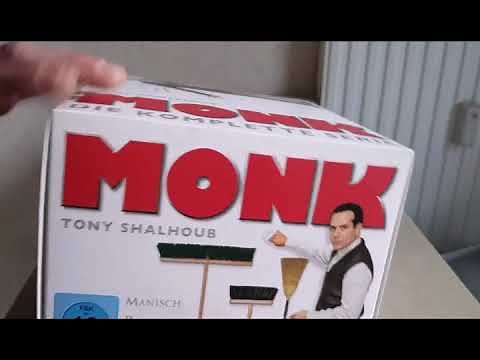 Monk DVD Box💿 🎬 alle Staffeln