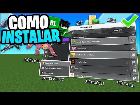✅Guía DEFINITIVA de Minecraft PE✅: Instala Addons, Texturas, Shaders, Mapas y Skins (¡Paso a Paso!)