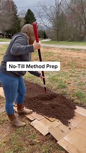 Adding wood chips next for moisture retention 🌱 and then the paths! #gardeningtips #notill #notillfarming #homesteading | Homestead Hacks