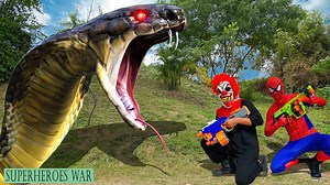 50K views · 504 reactions | Superehero War: Super Spider Team SEAL X Warriors Nerf Guns Fight Criminal Group Battle w Python | Superheroes War | Facebook