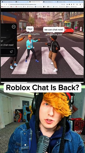 KreekCraft | Is Roblox chat finally back? 🤔 (Update Explained) #roblox | Instagram