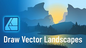 Draw Simple Landscape Vector Art Illustration in Affinity Designer for Beginners | Mark Krukowski | Skillshare