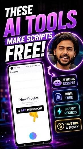 Writing Scripts Manually! This FREE AI Does It in Seconds 🤯#viral #shorts #Ai #farmaneditor