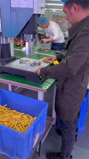 One Step on the Assembly Line | Parts Pressed into Place