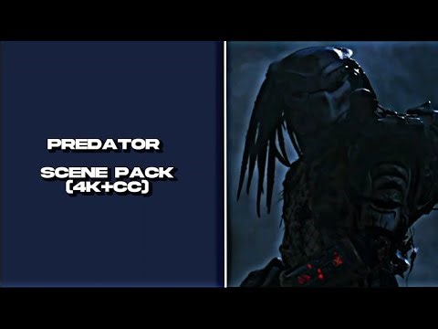 Predator scene pack | (4K+CC)