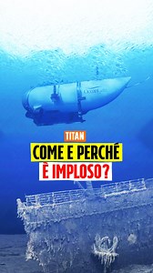 447K views · 715 reactions | L’implosione, vale a dire l’improvviso e violento collasso del sommergibile verso l’interno, avrebbe ucciso all’istante i cinque passeggeri a bordo del Titan. Non lontano dal relitto del Titanic, i rottami trovati dai robot non lascerebbero adito a dubbi. | Fanpage.it | Facebook