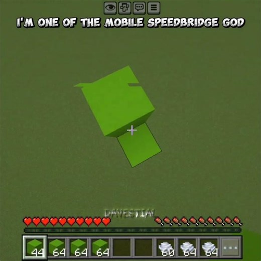 I'm one of the Mobile SPEEDBRIDGE GOD ☠️ | Davestial Speedbridge 1 (minecraft)