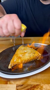 Saganaki (Flaming Greek Cheese) 🧀 #cheese | Foody Fetish