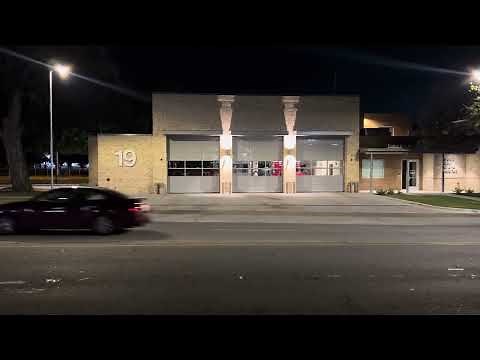 Dallas Fire Department Truck 19 Rescue 19 Responding