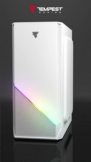 BRUTAL nueva TORRE GAMING de color BLANCO | TEMPEST SPECTRA
