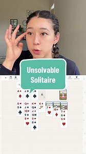 Indeed I could not solve it either @kasia ✮⋆˚𖦹⋆.✶ 😭😭😭 . I am so sorry! If there are any Solitaire experts out there please send help! Give us tips! Comment where I went wrong! . #solitaire #dailygames #cardgames #puzzlegames #sologames