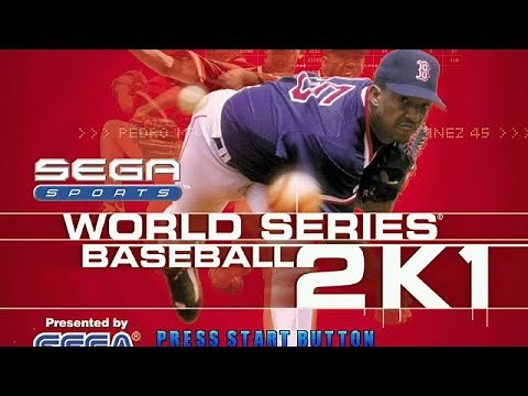 World Series Baseball 2K1 Retrospective Gameplay (Sega Dreamcast)