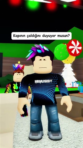 My Mom Knocked on the Door! 😱 Roblox Horror Story