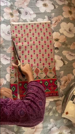 Perfect Sleeves Cutting Tutorial | Easy Method for Beginners | Stitching Tips#shortsfeed #viral