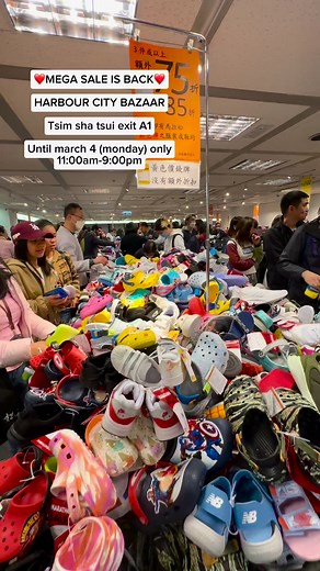 88K views · 216 reactions | HARBOUR CITY BAZAAR Tsim sha tsui exit A1MEGA SALE UNTIL MONDAYUntil march 4, 2024 (11:00am-9:00pm)Address: HARBOUR CITY BAZAAR Address: 5/F, Wharf T&T Centre, 7 Canton Road, Tsim Sha Tsui, Kowloon. #fyp #reel #hongkong | I love Hong Kong | Facebook