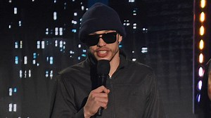 Pete Davidson makes rare public appearance on Nickelodeon Kids' Choice Awards