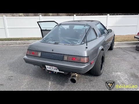 13B PPORT RX7 WITH A SELF TUNED SNIPER EFI HOLLEY (Let's go for a ride)