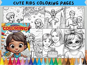 12 Coloring Pages for Kids | Coloring Sheet | Kids Coloring Book | Kids Activities Coloring Pages | Drawing Book for Kids | Instant Download - Etsy UK
