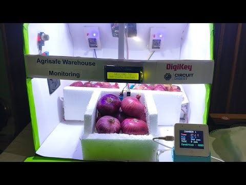 Agrisafe Smart Warehouse monitoring System( An edge AI multi model sensor fusion system)#digikey