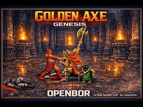 Golden Axe Genesis – Full Longplay (No Commentary) | OpenBoR Gamer