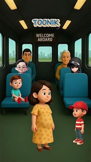 Funny Moments on the Bus#animation #funny #viralshort