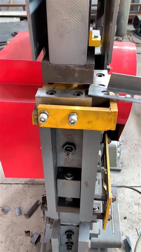 Punching and shearing machine #punching #channelsteel #channel #ironworker #shearing #machine
