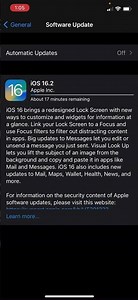 How to cancel software update for iPhone