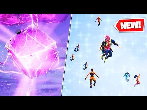 A NEW DIMENSION in FORTNITE (rip cube)