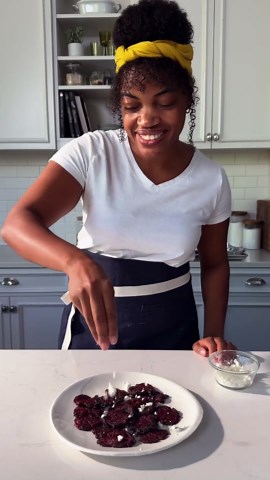 Crispy Smashed Beets with Feta & Pistachios Recipe