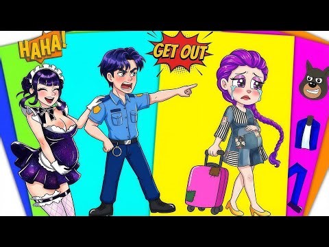 Kpop Demon Hunters -Get out ! Saja Boys JINU kicks Huntrix RUMI pregnant For ZOEY| Sticker Book DIY
