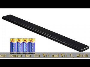 Replacement Wii Wireless Sensor Bar, Infrared IR Ray Motion Sensor Signal Receiver for Nintendo Wii