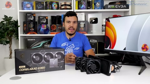 MSI MEG Coreliquid S360 - that's one chunky pump!