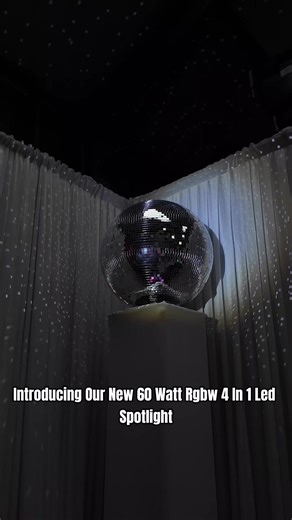 ✨Our new 60W RGBW LED Spotlight ! See it in action - Demo available at the Pro Mobile Conference this weekend ! - Powerful 60W RGBW 4-in-1 LED - Manual zoom from 4° to 60° (tight beam → wide wash) - Available in black or white housing - PowerCON in/out for easy linking Perfect for mirror balls, stages & décor 👉 Coming soon to redpandalighting.com ⭐ Join Red Panda VIP for early access & exclusive offers 📩 contact@redpandalighting.com for enquiries #EventLighting #StageLighting #DJLighting #Mirr