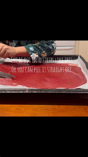 Strawberry Fruit Leather