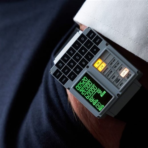DSKY Moonwatch brings mini Apollo space computer to people's wrists