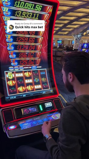 We Hit a JACKPOT on this Quick Hit Blitz Slot Machine! #slots | Bizzok OB