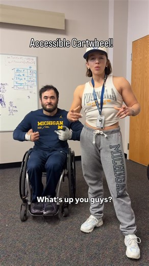 8K views · 203 reactions | Be sure to share our latest adaptive fitness technique with a friend! Thanks @abbeyphillipson for making my cartwheel dreams come true #disability #teamusa #wheelchairlife #adapt #disabled | Chuck Aoki | Facebook