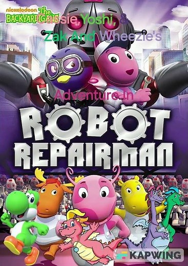 Cassie, Yoshi, Zak and Wheezie's Adventure In The Backyardigans Robot Rampage