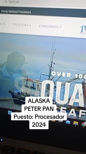 Puesto de Procesador de Mariscos en Alaska 2024